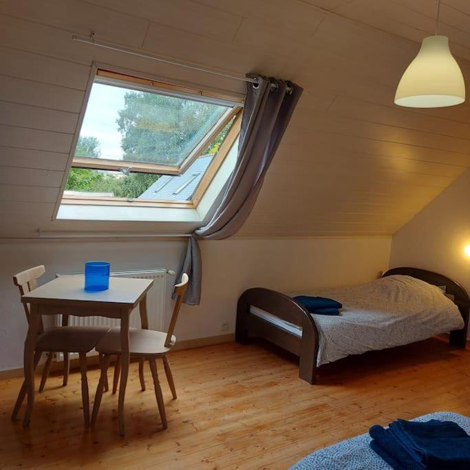 Вилла Penty Typique Kercab Dans Un Ancien Moulin Plomodiern Экстерьер фото