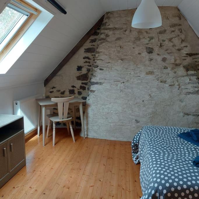 Вилла Penty Typique Kercab Dans Un Ancien Moulin Plomodiern Экстерьер фото
